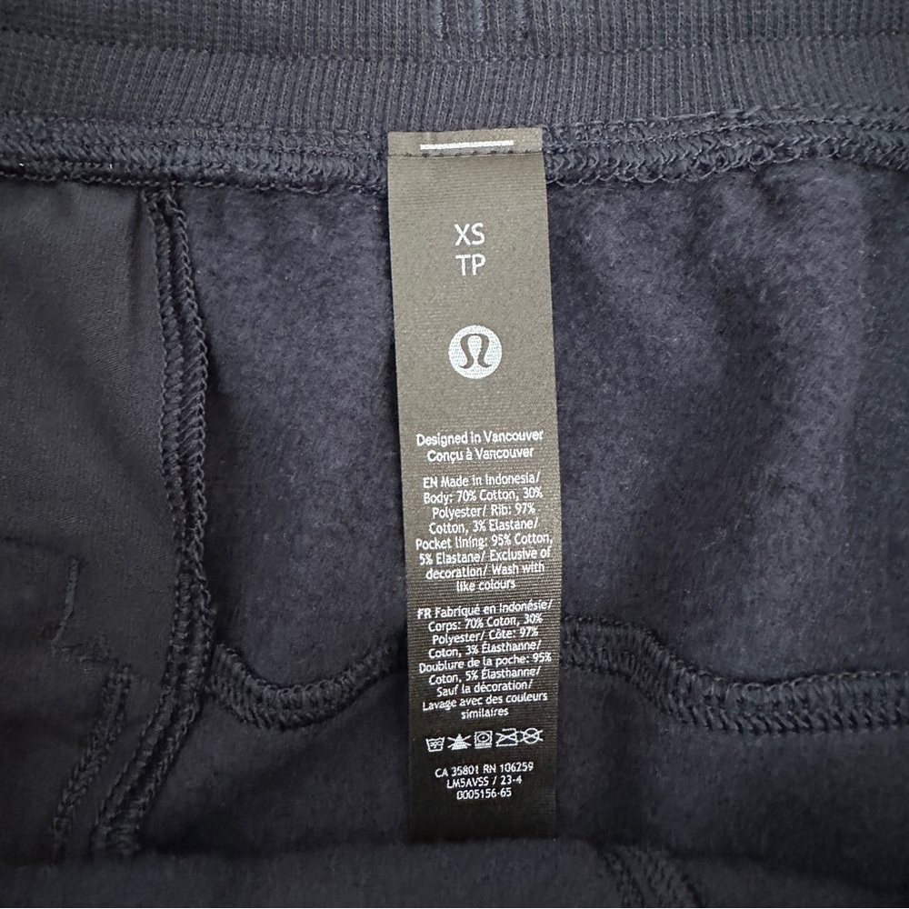 Lululemon Men's Steady State Jogger Blue Sweatpant Cotton Size XS - Picture 7 of 13
